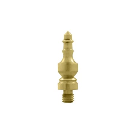 Deltana CHUT3 Cabinet Finial Polished Brass, 10PK CHUT3-XCP10